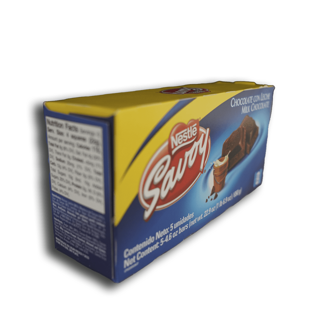 Savoy Chocolate de Leche (5 Unid/650g)