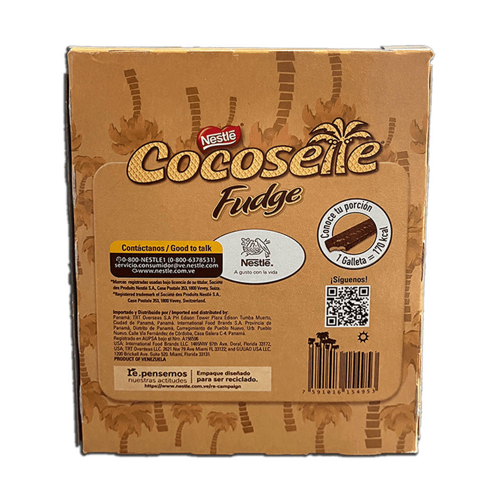 
                  
                    Nestle Cocosette Fudge (20 Unid/640g) - Budare Bistro
                  
                