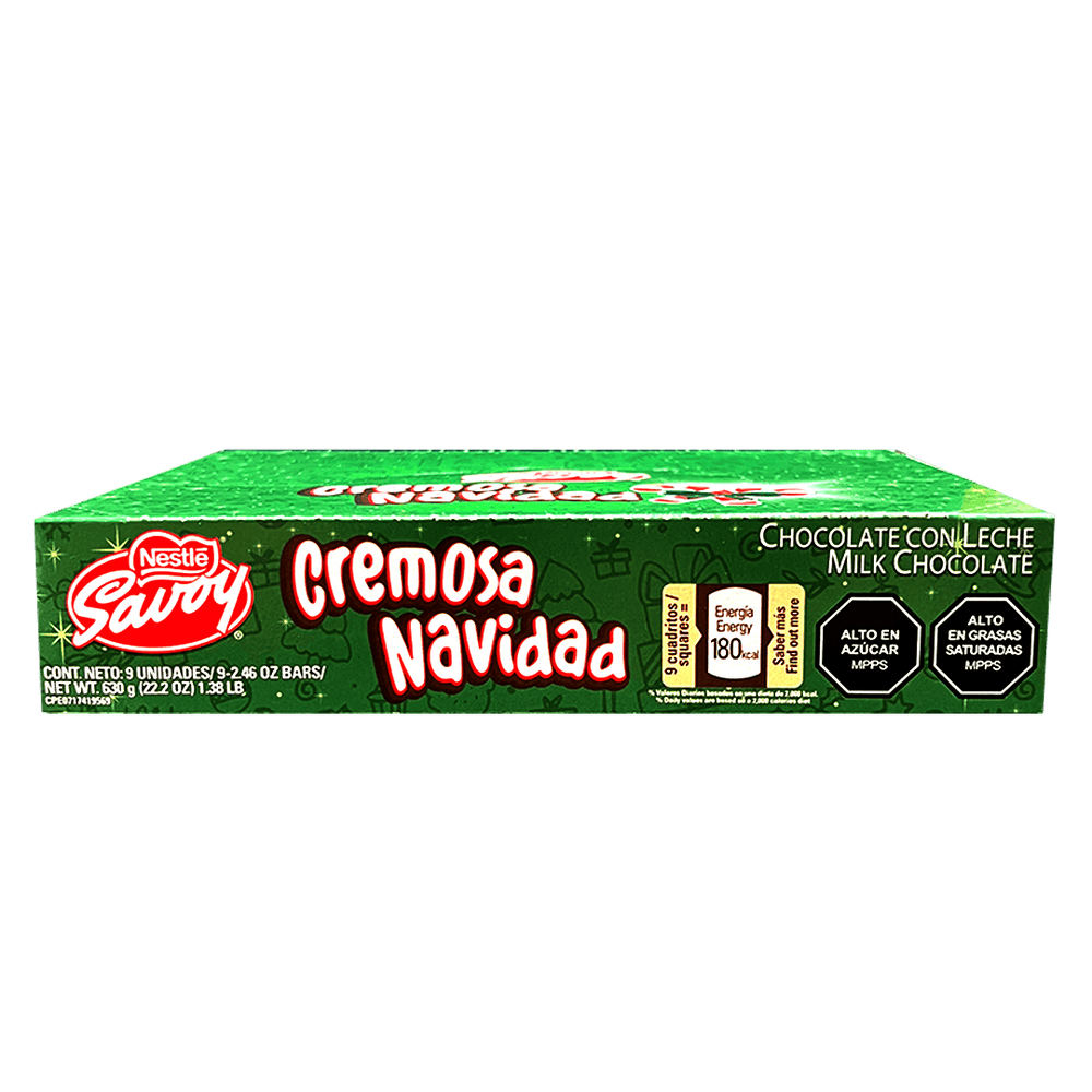 Savoy Cremosa Navidad (9 Unid/630g) - Budare Bistro