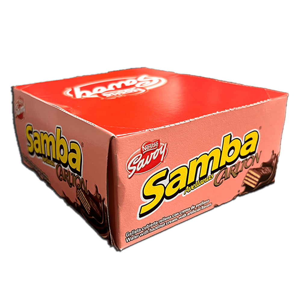 Savoy Samba Carlton Box (20 Unid/640g) - Budare Bistro