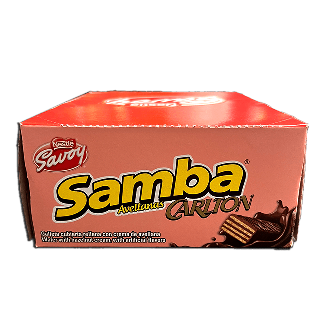 Savoy Samba Carlton Box (20 Unid/640g) - Budare Bistro