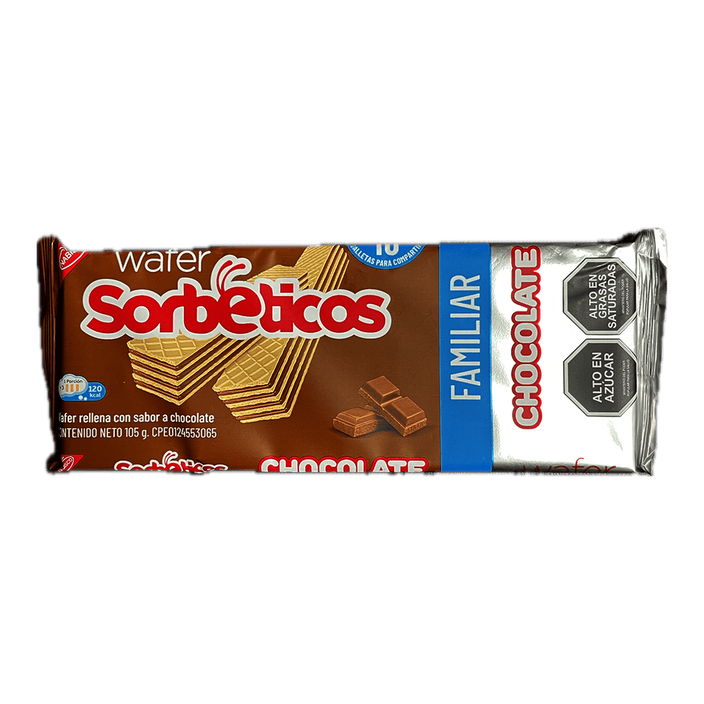 Sorbeticos Wafer Chocolate (105g) - Budare Bistro