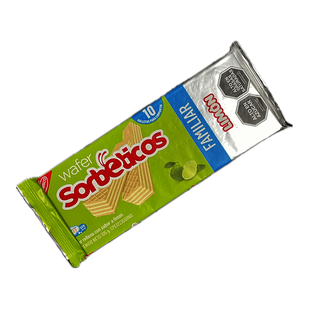 Sorbeticos Wafer Limon (105g) - Budare Bistro